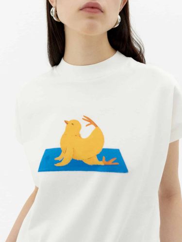 glore Thinking MU Yogui Animal Volta T-Shirt Black Friday Preise