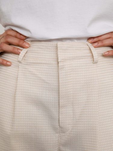 glore Rotholz Cropped Pantalone Rabatt