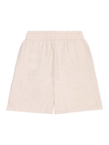 glore Knowledge Cotton Apparel POSEY wide mid-rise linen shorts Black Friday