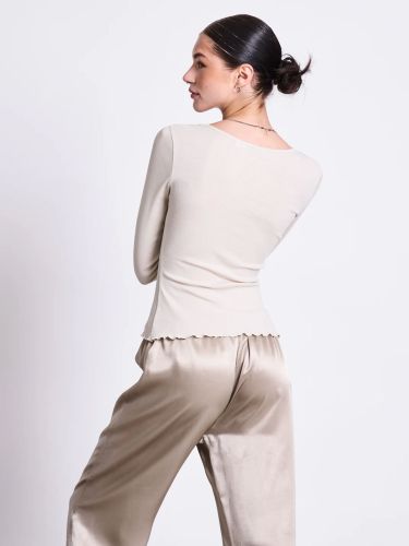 glore JAN 'N JUNE Loose Silky Pants Fris Lagerräumung