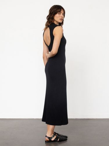 glore Rotholz Open Back Dress