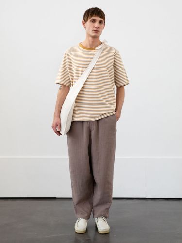 glore Rotholz Striped T-Shirt Neueste Stile