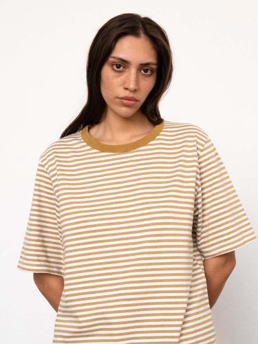 glore Rotholz Striped T-Shirt Neueste Stile