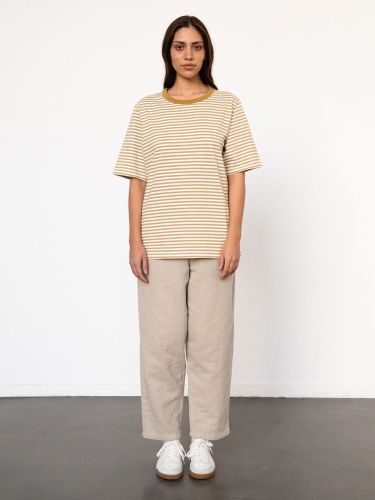 glore Rotholz Striped T-Shirt Neueste Stile