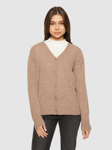 glore Knowledge Cotton Apparel Lambswool V-Neck Cardigan