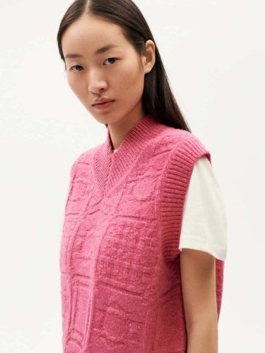 glore Thinking MU Links Mica Knitted Vest Tiefpreis