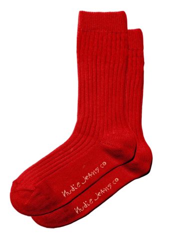 glore Nudie Jeans Women Cotton Ribbed Socks Bis zu 50% Rabatt