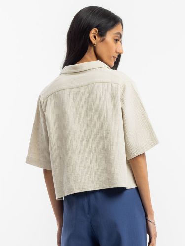 glore Rotholz Cropped Bowling Shirt Outlet