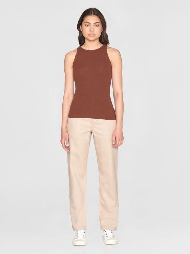 glore Knowledge Cotton Apparel Racer Rib Top Fabrikpreis