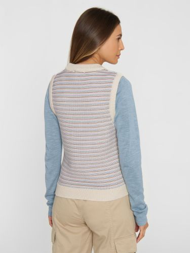 glore Knowledge Cotton Apparel Relaxed Fit Cotton Knit Vest JETZT KAUFEN