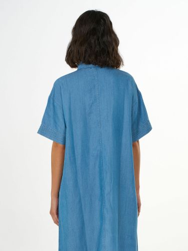 glore Knowledge Cotton Apparel A-Shape denim dress Bis zu 60% Rabatt