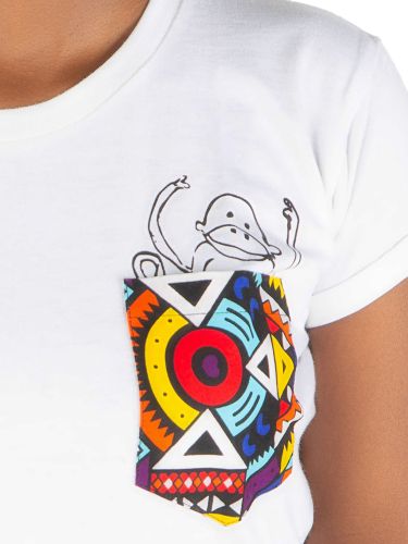 glore Kipepeo NYANI Frauen T-Shirt Nur für heute