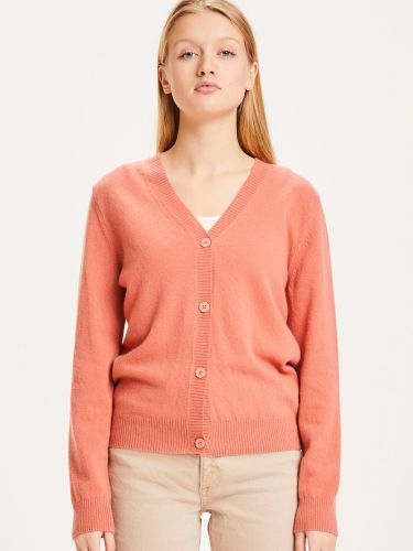 glore Knowledge Cotton Apparel LOTUS Lambswool V-Neck Cardigan Fabrikverkauf