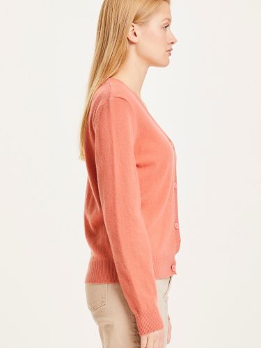 glore Knowledge Cotton Apparel LOTUS Lambswool V-Neck Cardigan Fabrikverkauf