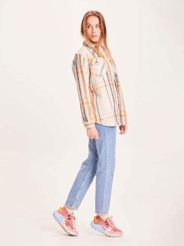 glore Knowledge Cotton Apparel LILLIAN Check Overshirt Begrenztes Angebot