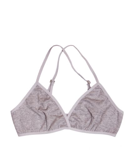 glore VATTER Triangle Bra Fine Frida grey melange Fabrikpreis