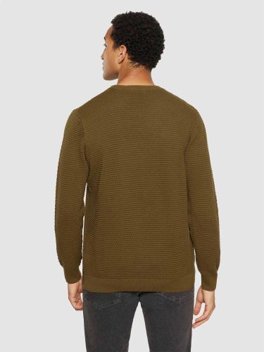 glore Knowledge Cotton Apparel VAGN Regular Bubble Knit Crew Neck Große Rabatte