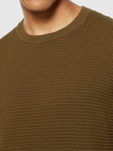 glore Knowledge Cotton Apparel VAGN Regular Bubble Knit Crew Neck Große Rabatte