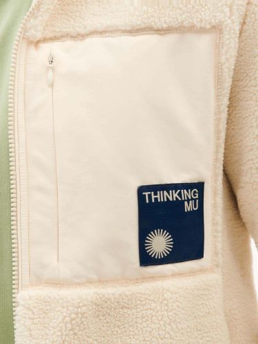 glore Thinking MU Mitchel Ecru Fleece Sweatshirt Super Sparpreis