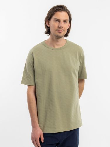 glore Rotholz Tonal Check T-Shirt Letzte 3 Tage