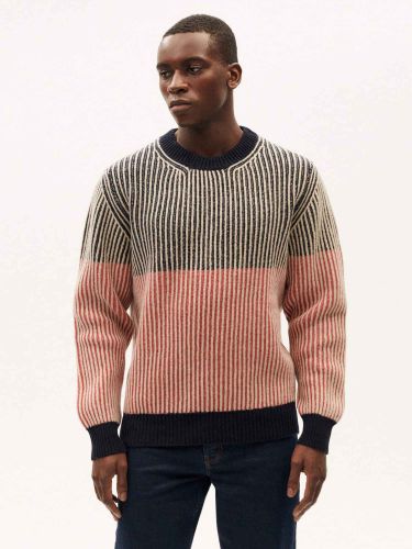 glore Thinking MU Stripes Guiu Knitted Sweater Rabatte dieses Monats