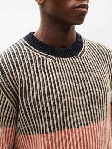 glore Thinking MU Stripes Guiu Knitted Sweater Rabatte dieses Monats