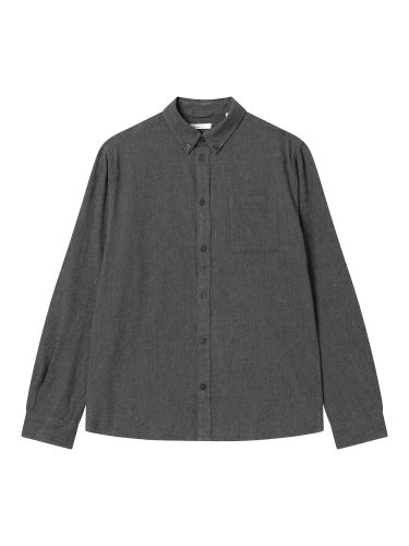 glore Knowledge Cotton Apparel Regular Fit Melangé Flannel Shirt Blitzangebot