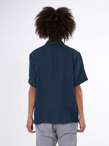 glore Knowledge Cotton Apparel Box fit short sleeved linen shirt Bis zu 65% Rabatt