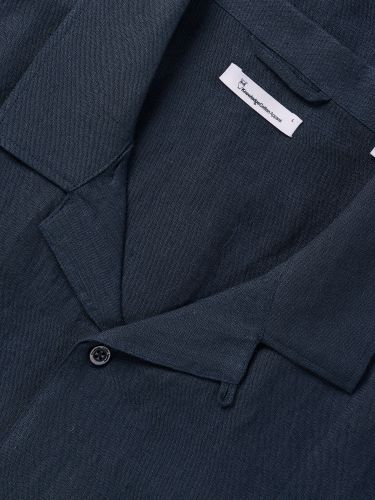 glore Knowledge Cotton Apparel Box fit short sleeved linen shirt Bis zu 65% Rabatt