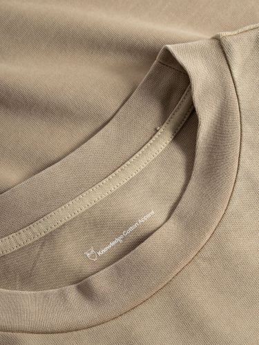 glore Knowledge Cotton Apparel NUANCE BY NATURE Loose T-Shirt Nur noch ein Tag übrig