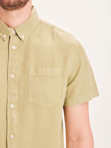 glore Knowledge Cotton Apparel LARCH Tencel garment dyed SS custom fit shirt 2025