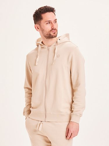 glore Knowledge Cotton Apparel Zip hood basic badge sweat im Angebot