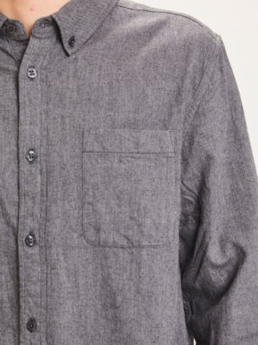 glore Knowledge Cotton Apparel ELDER Regular Fit Melange Flannel Shirt Online Shopping
