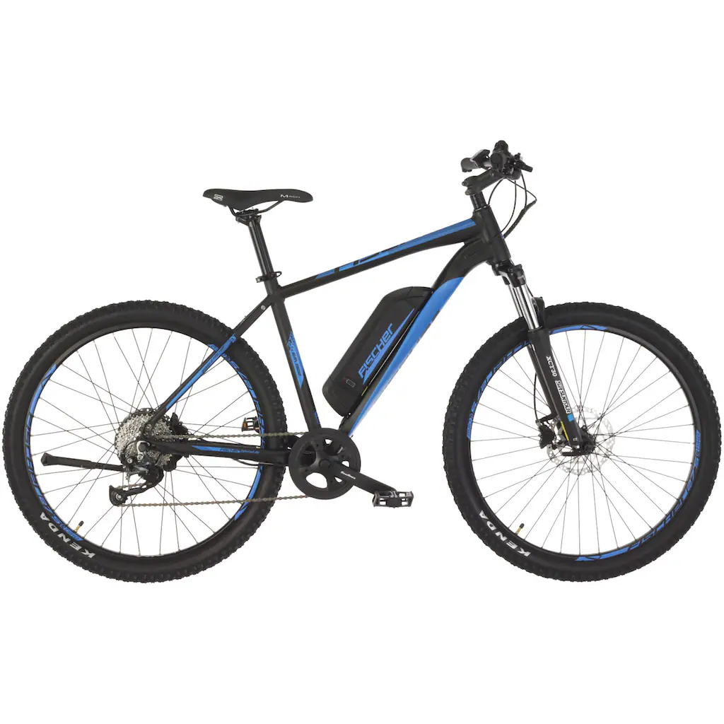 FISCHER Fahrrad E-Bike »MONTIS EM 1922 418 48 sw« 9 Gang Shimano Altus Kettenschaltung (mit Akku-Ladegerät-mit Werkzeug) auf Rechnung kaufen
