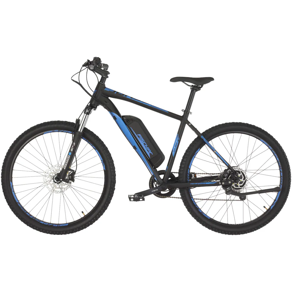 FISCHER Fahrrad E-Bike »MONTIS EM 1922 418 48 sw« 9 Gang Shimano Altus Kettenschaltung (mit Akku-Ladegerät-mit Werkzeug) auf Rechnung kaufen Super Rabatt