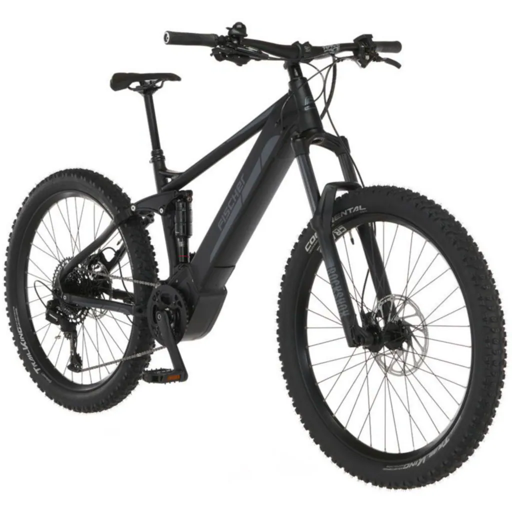 FISCHER Fahrrad E-Bike »MONTIS 6.0i Fully 504 44« 12 Gang SRAM SX 11-50 Kettenschaltung Pedelec Elektrofahrrad für Damen u. Herren MTB Mountainbike 50% Rabatt mit kostenlosem Versand