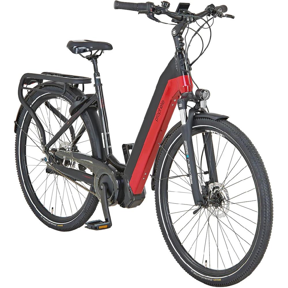 Prophete E-Bike »Geniesser 5.0« 7 Gang Shimano Nexus Mittelmotor 250 W (mit integr. Rahmenschloss ART zertifiz.) Pedelec Elektrofahrrad für Damen u. Herren Cityrad auf Rechnung bestellen Begrenzt auf 3 Tage