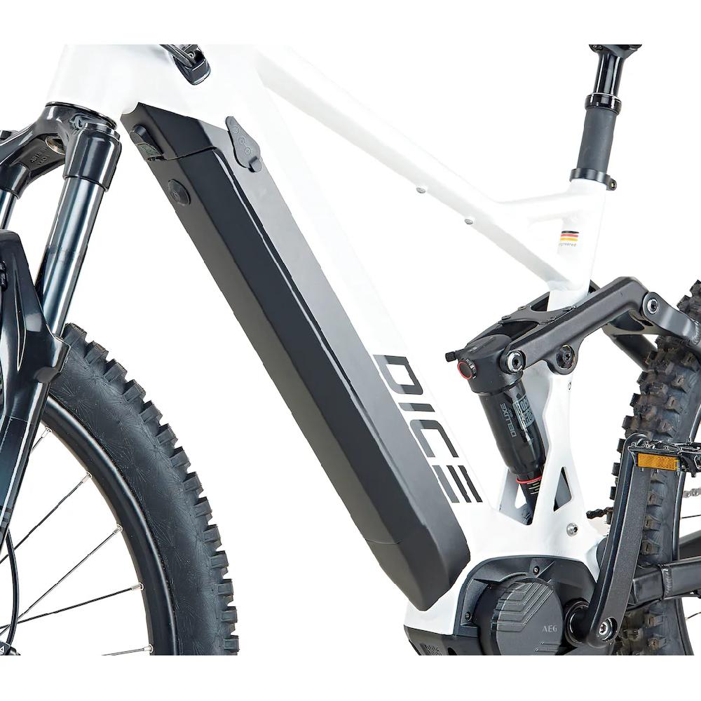 Prophete E-Bike »DICE 5.0« 12 Gang Shimano Mittelmotor 250 W Pedelec Elektrofahrrad für Damen u. Herren MTB Mountainbike 2025