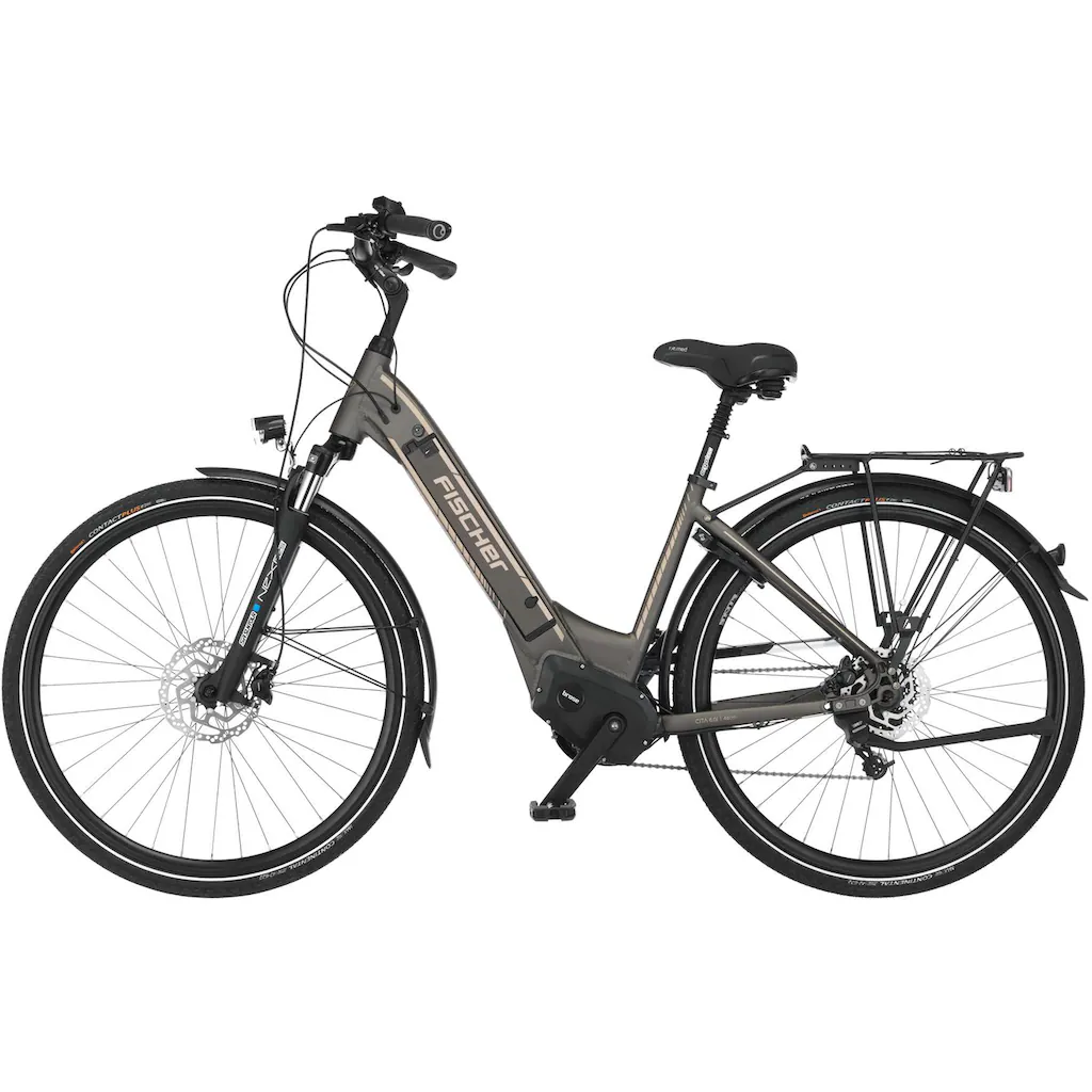 FISCHER Fahrrad E-Bike »CITA 6.0i 504« 10 Gang Pedelec Elektrofahrrad für Damen u. Herren Cityrad Online