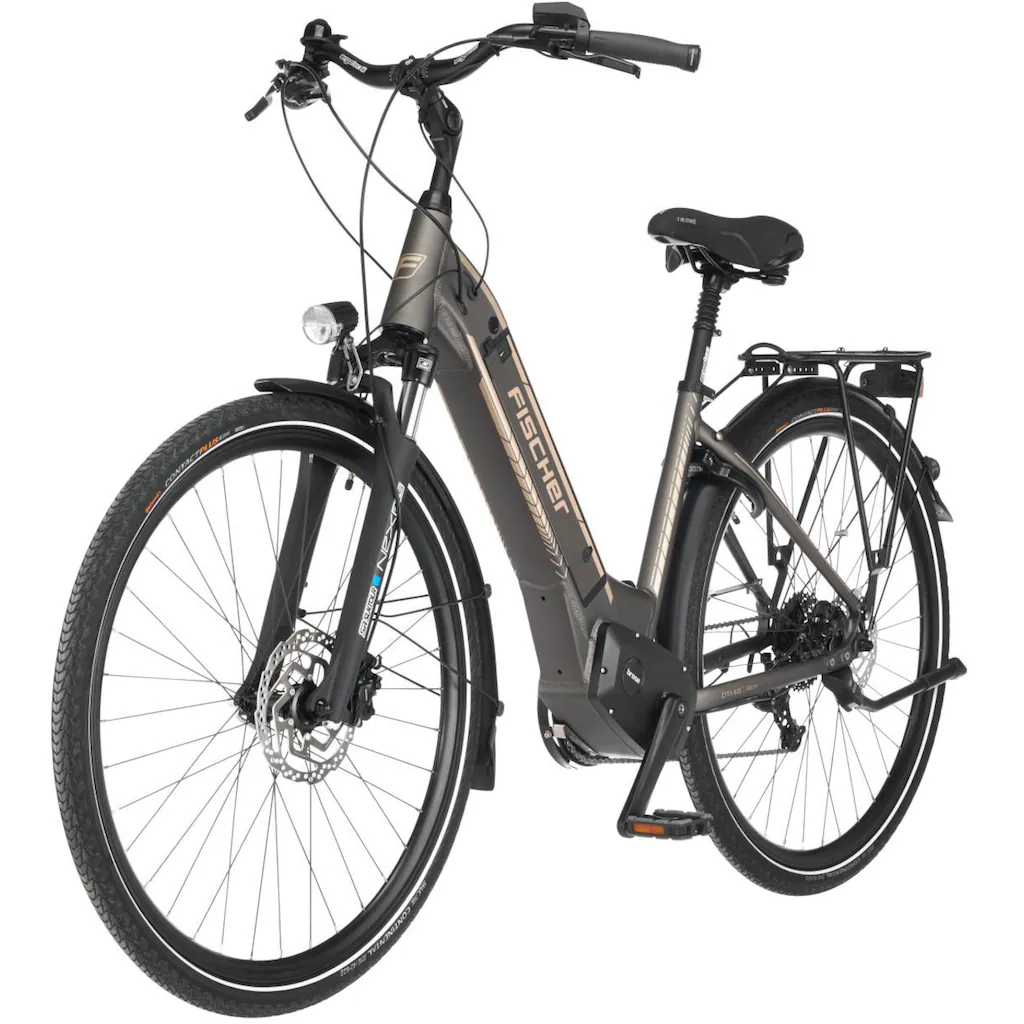 FISCHER Fahrrad E-Bike »CITA 6.0i 504« 10 Gang Pedelec Elektrofahrrad für Damen u. Herren Cityrad Online