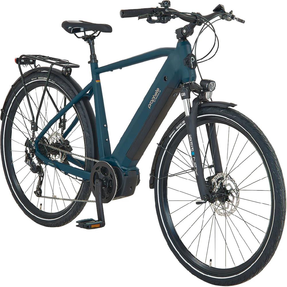 Prophete E-Bike »Entdecker 3.0« 9 Gang Shimano Mittelmotor 250 W Pedelec Elektrofahrrad für Herren Trekkingrad auf Rechnung kaufen Angebote