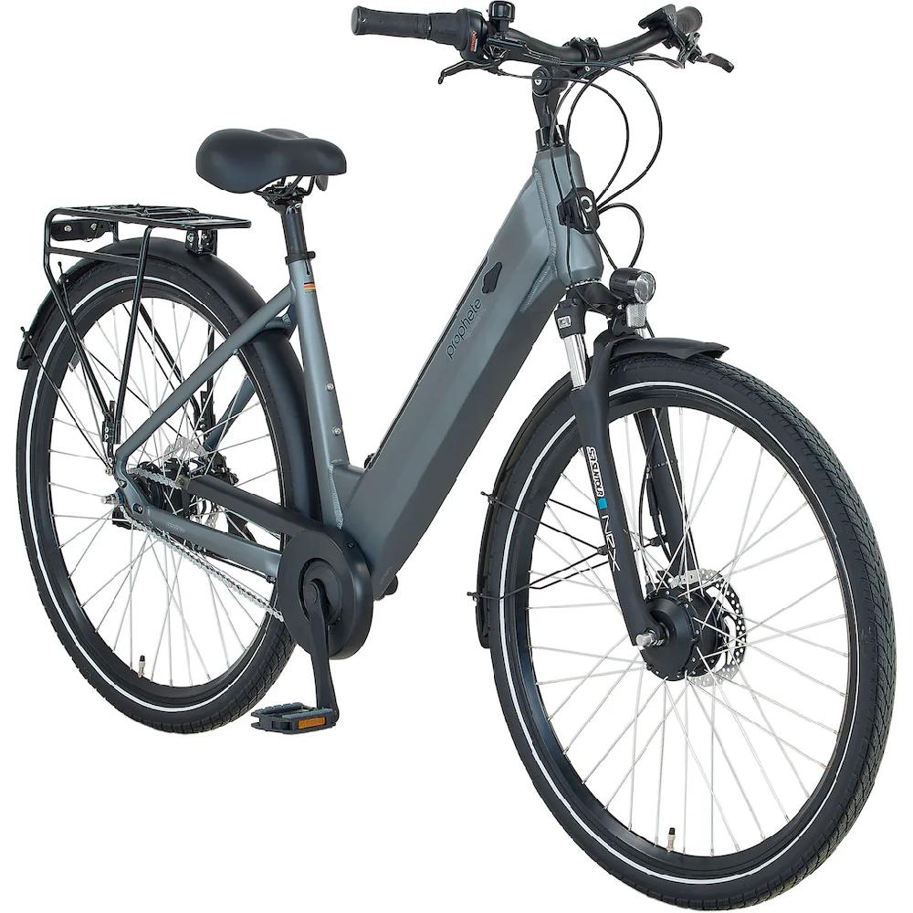 Prophete E-Bike »Geniesser 2.8« 7 Gang Shimano Nexus Frontmotor 250 W Pedelec Elektrofahrrad für Damen u. Herren Cityrad auf Rechnung bestellen