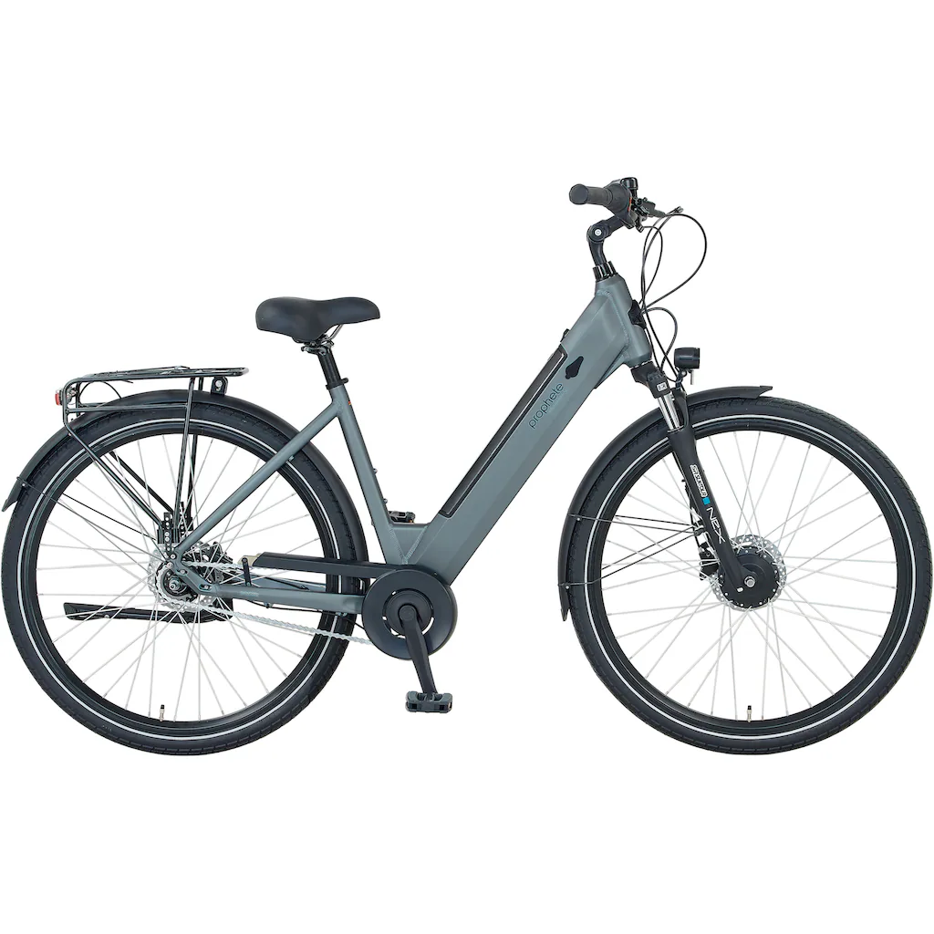 Prophete E-Bike »Geniesser 2.8« 7 Gang Shimano Nexus Frontmotor 250 W Pedelec Elektrofahrrad für Damen u. Herren Cityrad auf Rechnung bestellen Schlussverkauf