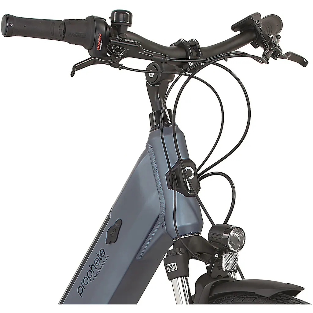 Prophete E-Bike »Geniesser 2.8« 7 Gang Shimano Nexus Frontmotor 250 W Pedelec Elektrofahrrad für Damen u. Herren Cityrad auf Rechnung bestellen Schlussverkauf
