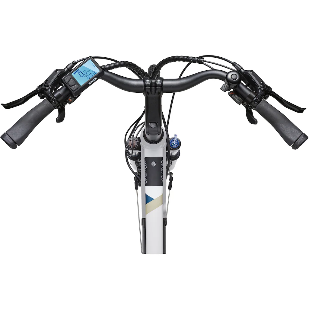 Telefunken E-Bike »Expedition XC940« 24 Gang Shimano Acera Heckmotor 250 W (ca. 100 km Reichweite-hydraulische Scheibenbremsen-Straßenzulassung) Trekking Elektrofahrrad Damen 28 Zoll 36 V 417 6 Wh Akku Pedelec Fabrikverkauf