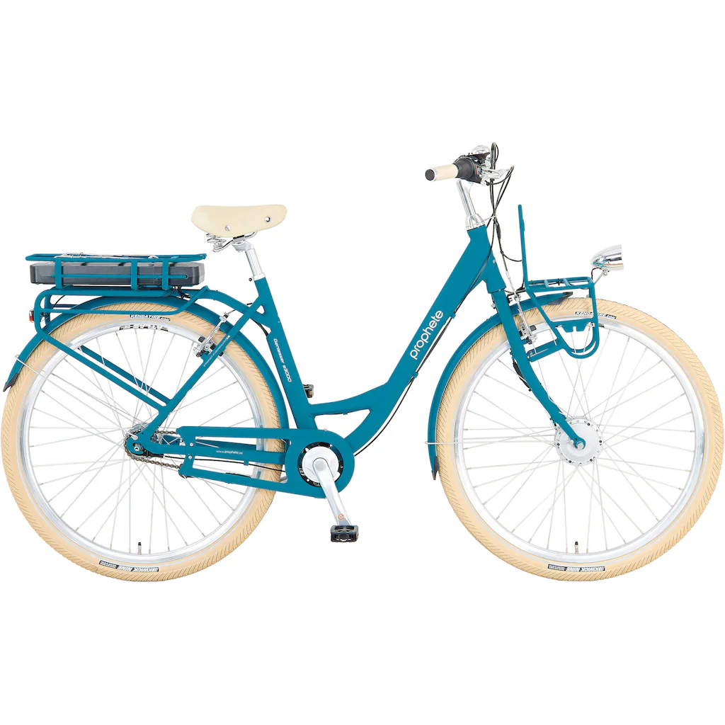 Prophete E-Bike »Geniesser e3000« 7 Gang Shimano Frontmotor 250 W Pedelec Elektrofahrrad für Damen u. Herren Cityrad auf Rechnung online bestellen