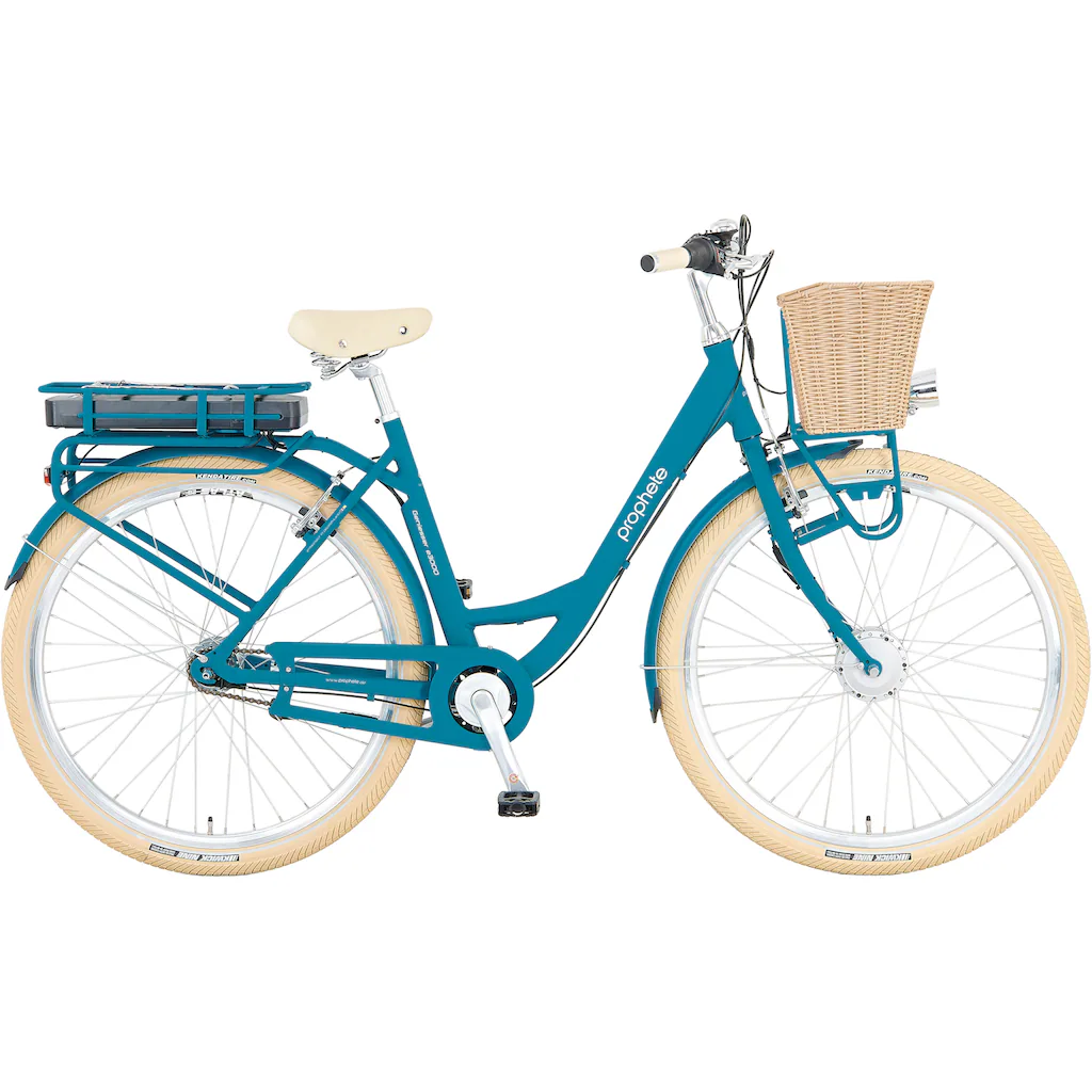 Prophete E-Bike »Geniesser e3000« 7 Gang Shimano Frontmotor 250 W Pedelec Elektrofahrrad für Damen u. Herren Cityrad auf Rechnung online bestellen Blitzverkäufe
