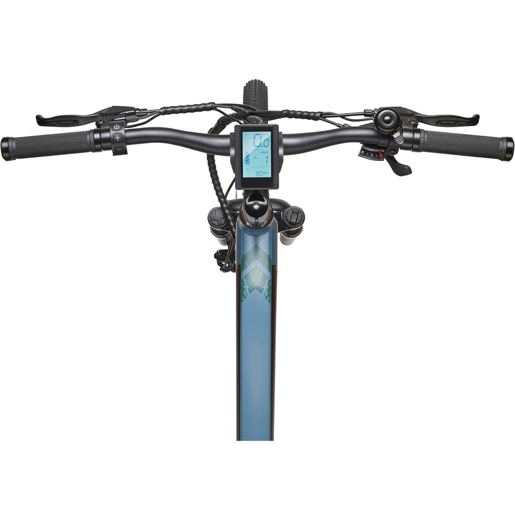 Telefunken E-Bike »Aufsteiger M915« 8 Gang Heckmotor 250 W Pedelec Elektrofahrrad für Damen u. Herren MTB Mountainbike auf Raten Fabrik Onlineshop