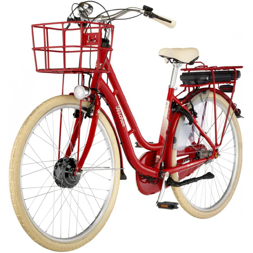 FISCHER Fahrrad E-Bike »CITA RETRO 2.0 418 48« 3 Gang Shimano Shimano 3-Gang Nexus Nabenschaltung (mit Akku-Ladegerät-mit Werkzeug) Pedelec Elektrofahrrad für Damen u. Herren Cityrad auf Rechnung kaufen Fabrikpreis