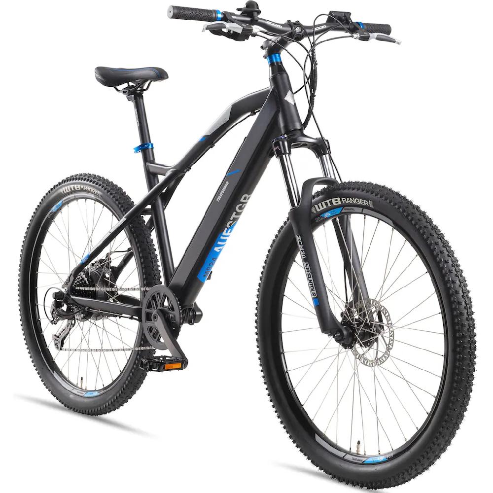 Telefunken E-Bike »Aufsteiger M924« 9 Gang Shimano Altus Heckmotor 250 W (36 V 504 Wh Akku-ca. 100 km Reichweite-Geländebike off road) Mountainbike MTB Elektrofahrrad Damen Herren 27 5 / 29 Zoll Pedelec auf Rechnung bestellen Rabatt